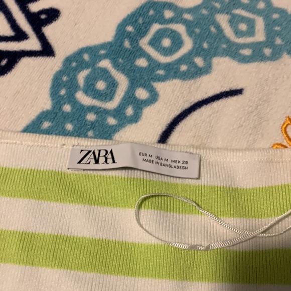 Zara stripe crop top - Picture 2 of 2